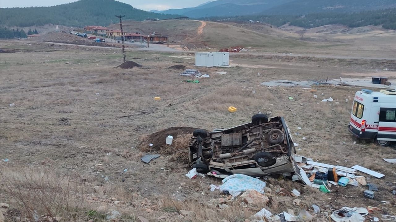 Gaziantep'te Üzücü Minibüs Kazası